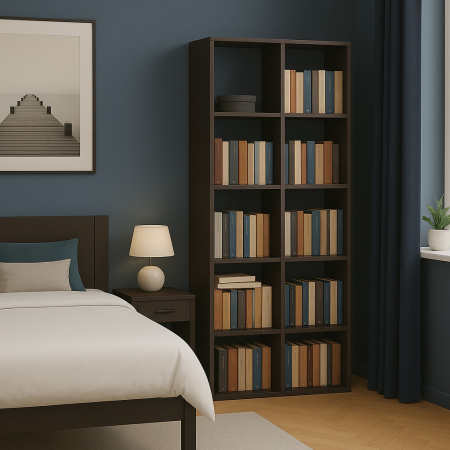 Mobilier Dormitor - Dulap Lara cu polite Wenge
