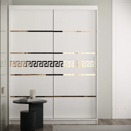 Mobilier Dormitor - Dulap Venus Gold Alb