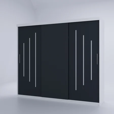 Dulap Venus Space 230*200 Alb&Antracit [3]