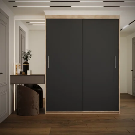 Mobilier Dormitor - Dulap Venus Sonoma&Gri