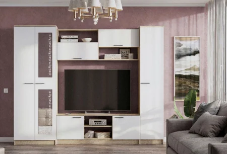 Mobilier Living - Living Freddy Sonoma&Alb