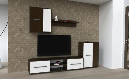 Mobilier Living - Living Flory Wenge&Alb