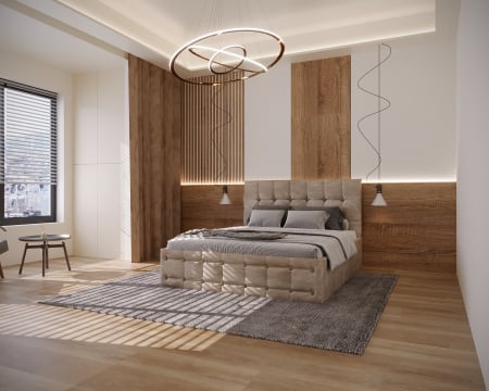 Pat Regal Tapitat Bej fara Saltea 180x200 [3]