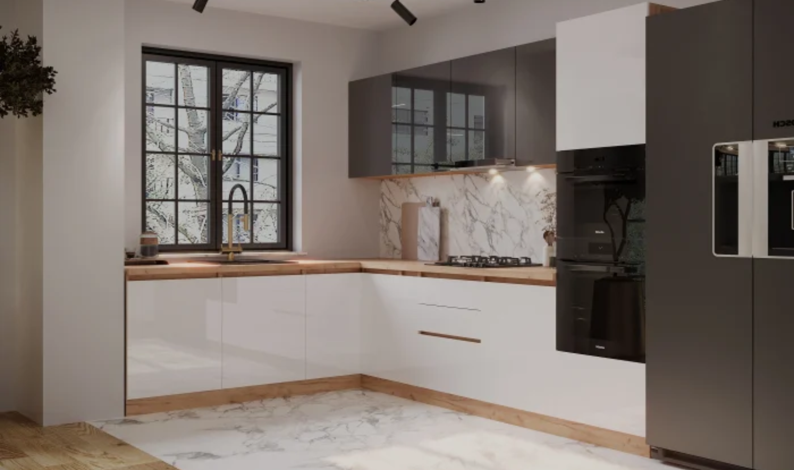 Bucatarie colt Chelsea