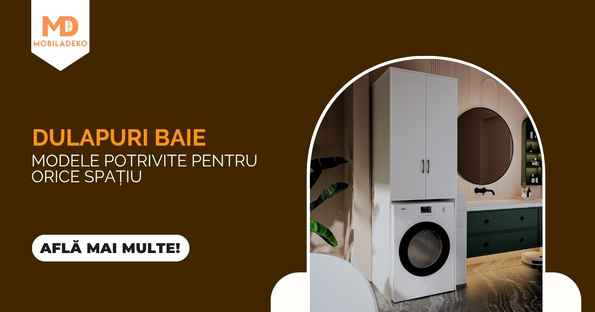 Dulapuri baie - modele potrivite pentru orice spațiu