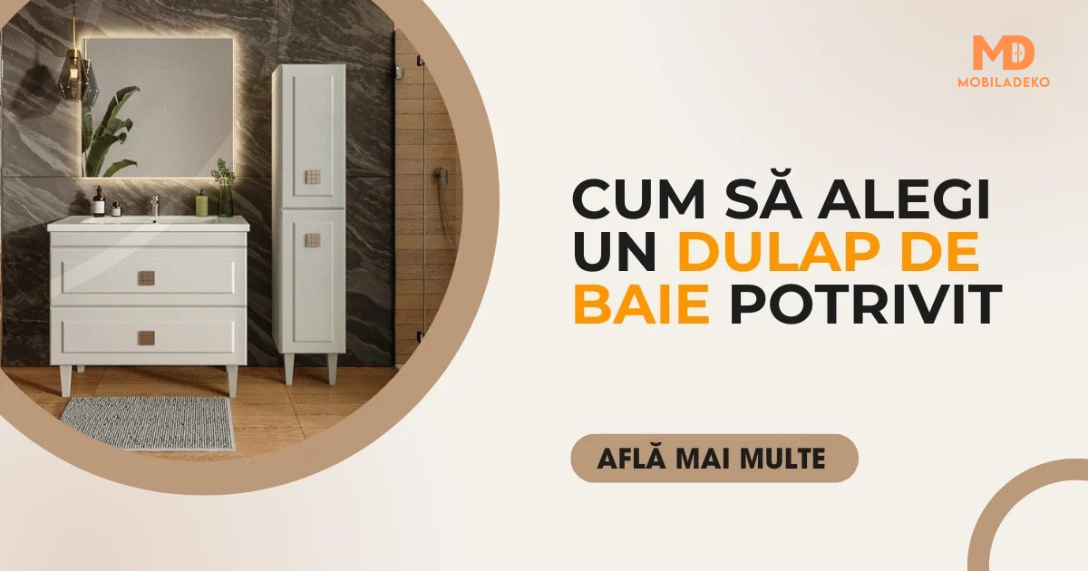 Cum să alegi un dulap de baie potrivit
