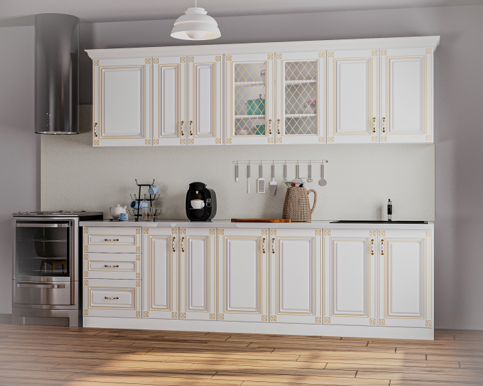 Bucatarie Imperia MS ALB MDF 2.6 m [5]