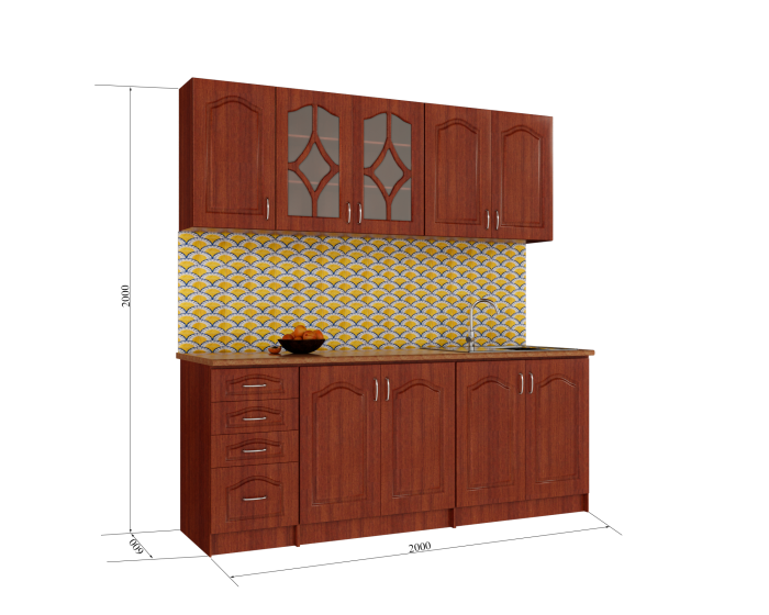 Bucatarie Olea Mebel MDF Calvados 2m [8]