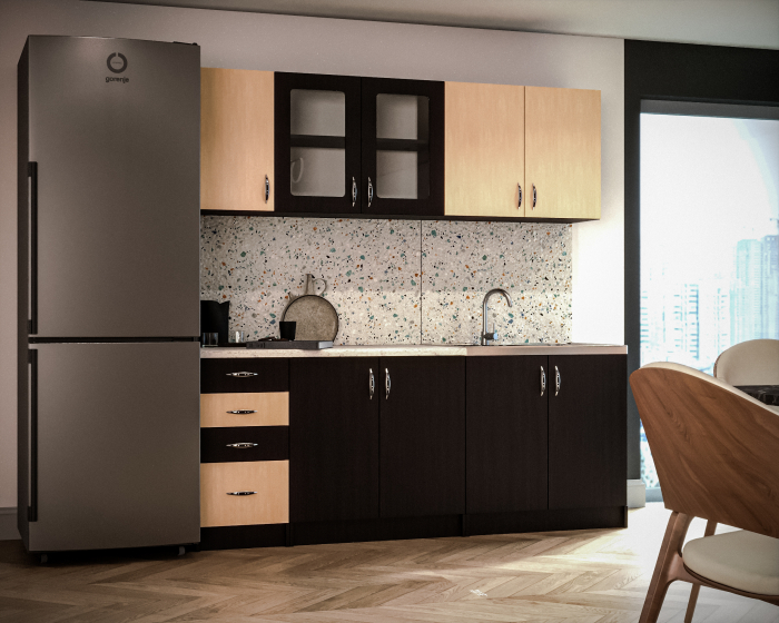 Bucatarie Venus Ro Wenge Mesteacan 2m [2]