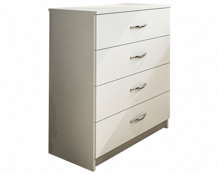 Comoda 4B RO, 72x39x85, alb [4]