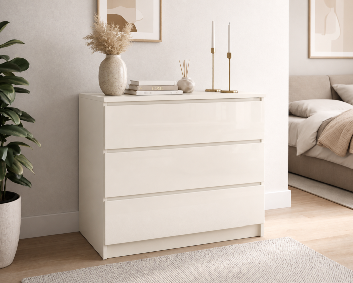 Comoda ARIA 3 sertare, 70x40x77cm, [5]