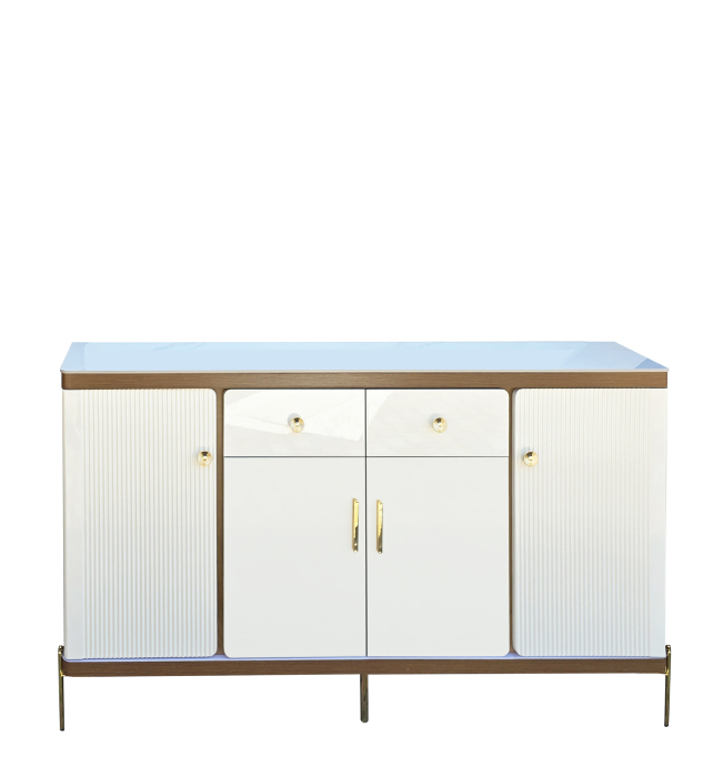 Comoda Royal MDF Beige, 160x40x90cm [4]