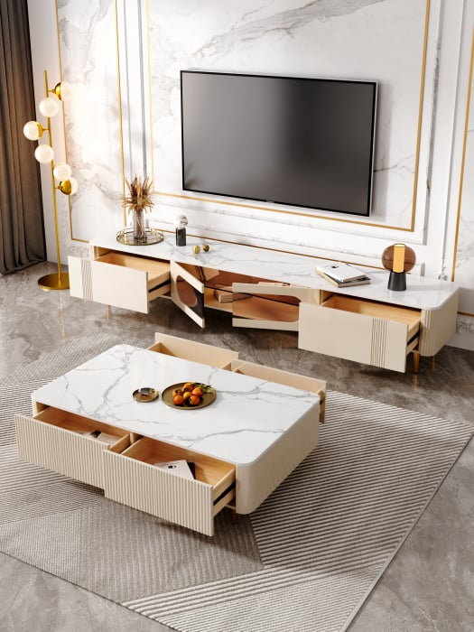 Comoda TV TIFFANY MDF 200x39.5x40 [2]