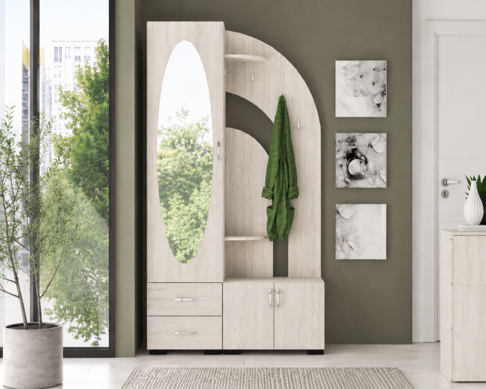 Cuier Thomas Stejar K001 100x34x200 cm [2]