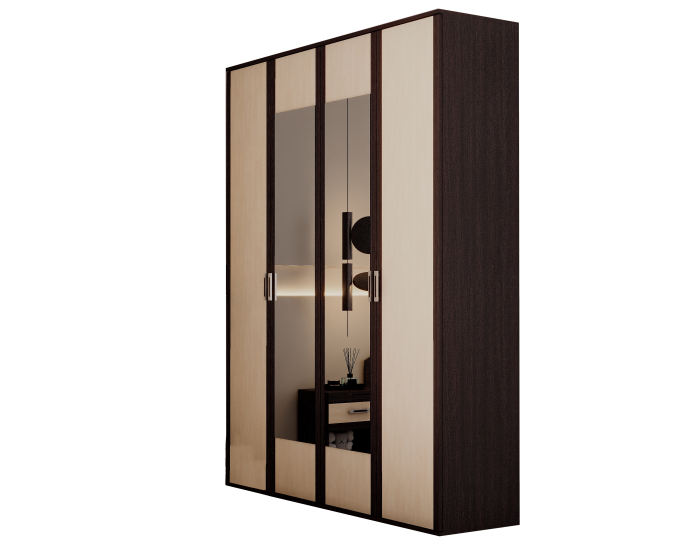 Dormitor Valy Wenge+Mesteacan [8]