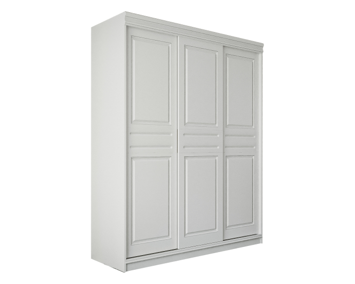 Dressing BD05 Alb, 160x55x200cm [6]