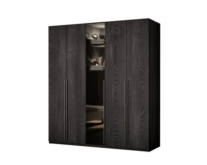 DRESSING DALLAS NEGRU 180x60x200cm, LED [7]