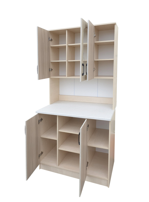 Dulap 100 MDF Ro Mesteacan100x60x200 cm [4]