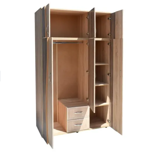 Dulap 3U S 120x50x198cm Sonoma+Truffe [2]