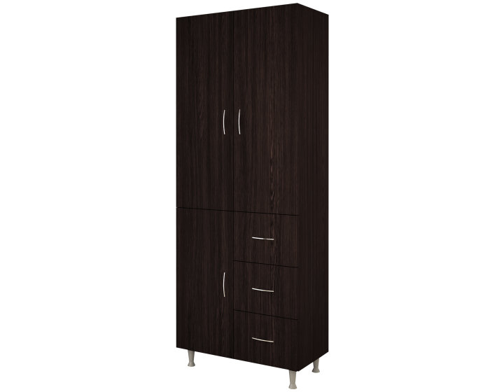 Dulap 3Usi -3S , 70x35x180 cm, Wenge [6]