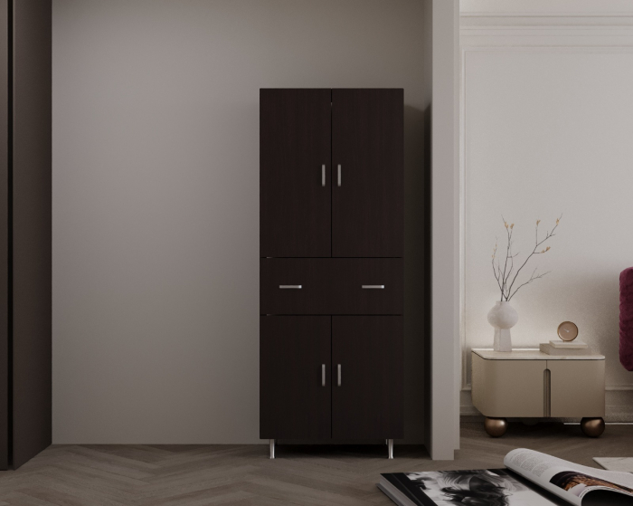 Dulap 4U-1S , 70x35x180 cm Wenge [2]