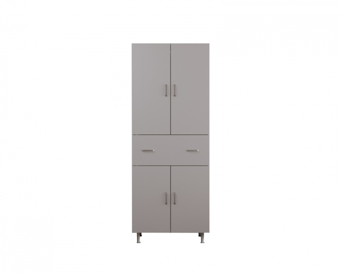Dulap 4Usi -1S , 70x35x180 cm Alb [5]
