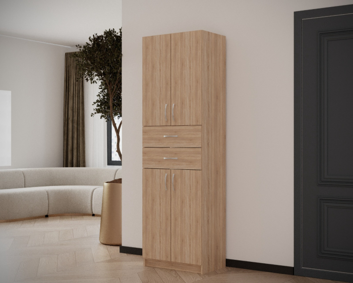 Dulap KSC-11 Ro, 60x37x196 cm Sonoma [4]