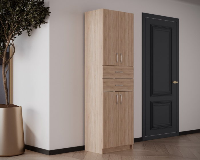 Dulap KSC-11 Ro, 60x37x196 cm Sonoma [2]