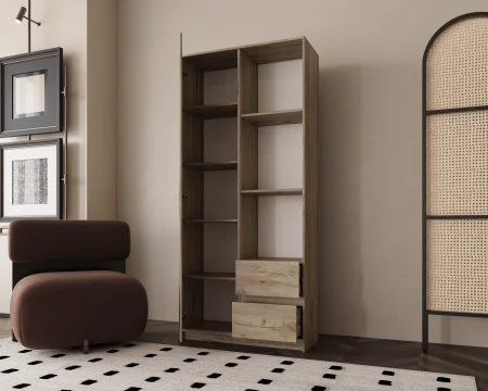 Dulap MP1 1U 2S  Stejar K002 80x33x180 cm [3]