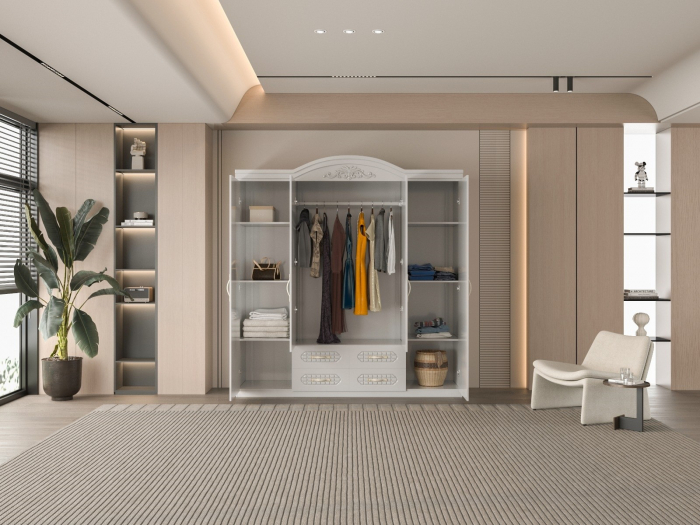 Dulap ZQE-049MDF - 4U/4S, 200x50x200cm [2]