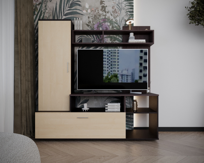 Living Mini Wenge +Mesteacan Ro 150x44x150 cm [2]