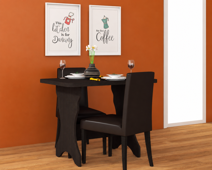 Masa bucatarie KC-2 UA Wenge 90x60x73 cm [2]