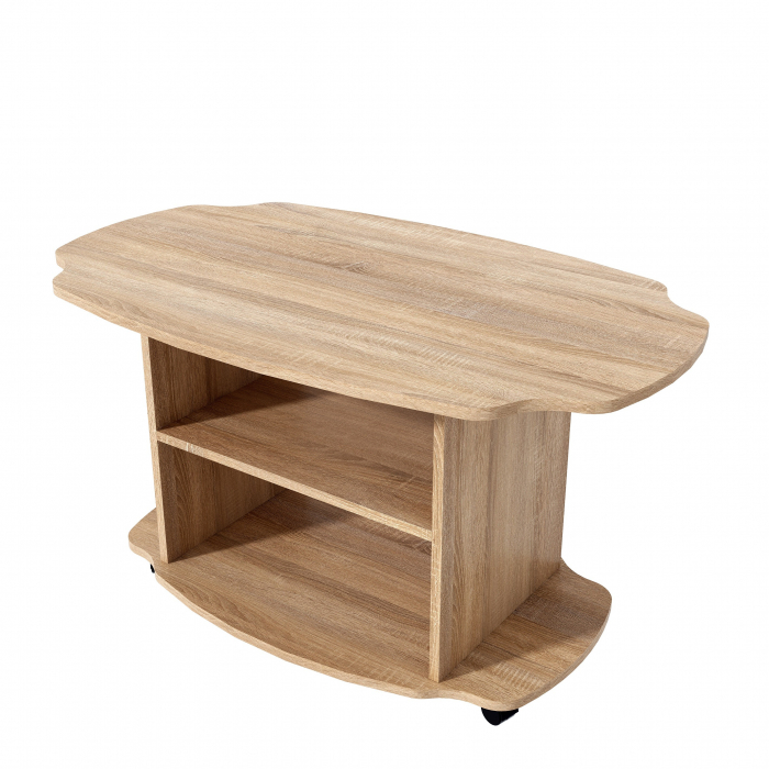 Masuta De Cafea Twist Ro,100x60x54 cm, Sonoma [4]