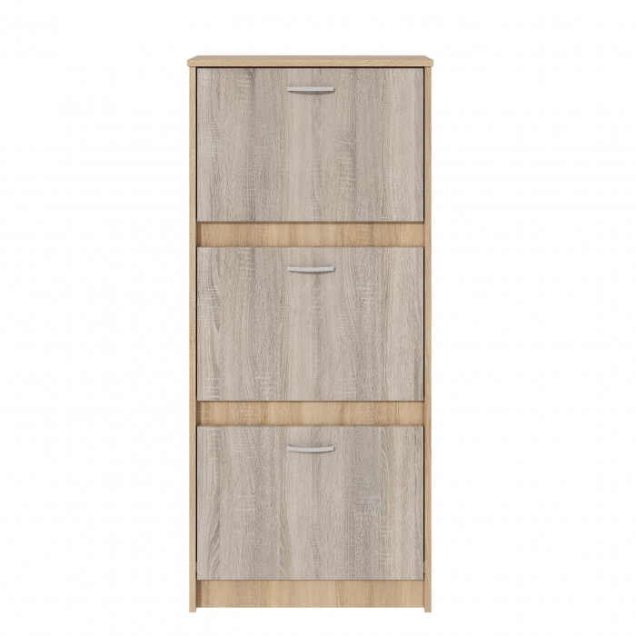 Pantofar 800 3s Ro, 80x26x127 cm, Sonoma/Trufe [3]