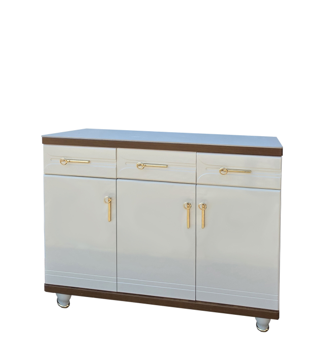 Pantofar MDF Atlas, crem deschis, 120x33x100 cm [2]