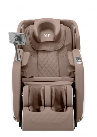 Scaun Masaj MP-A062, Alb+Cappuccino [3]