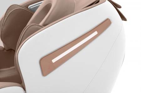 Scaun Masaj MP-A062, Alb+Cappuccino [6]