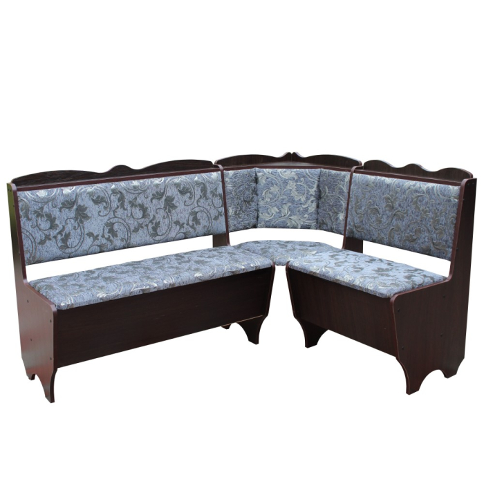 Set coltar bucatarie Rodos + Masa extensibila si 2 Tabureti wenge [3]