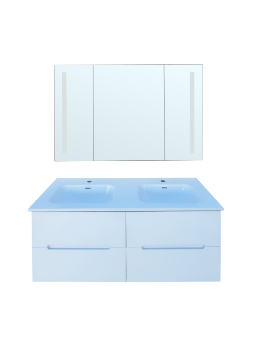 Set mobilier baie 1106, 121x47x48cm [2]
