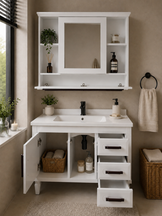 Set mobilier baie 1166 100x47x81cm [2]