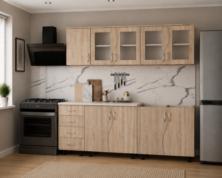 Bucatarii - Bucatarie CIP S 2m Sonoma Trufe