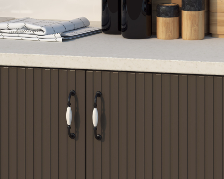 BUCATARIE CORA RIFLAJ MDF 2,6M [5]