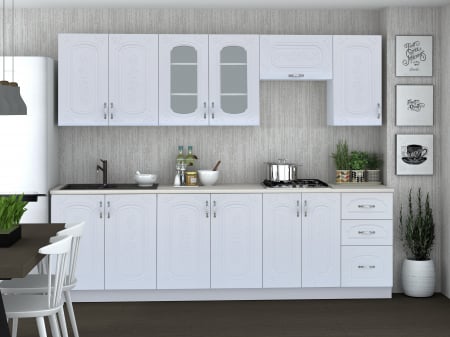 Mobila bucatarie - BUCATARIE LIZA RO MDF 2,6M