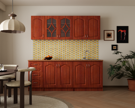 Bucatarii - Bucatarie Olea Mebel MDF Calvados 2m