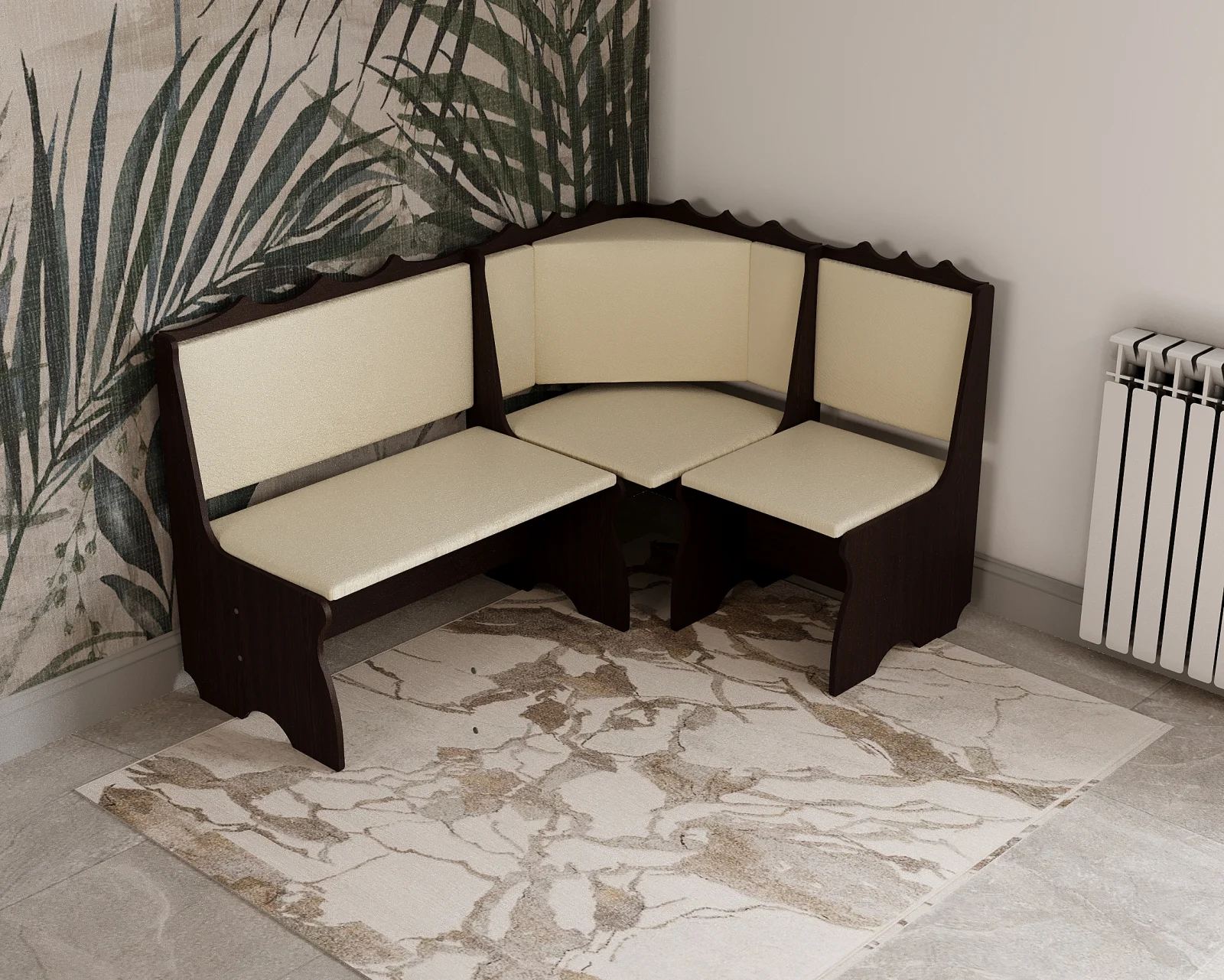 Coltare bucatarie - Coltar bucatarie Siria Wenge