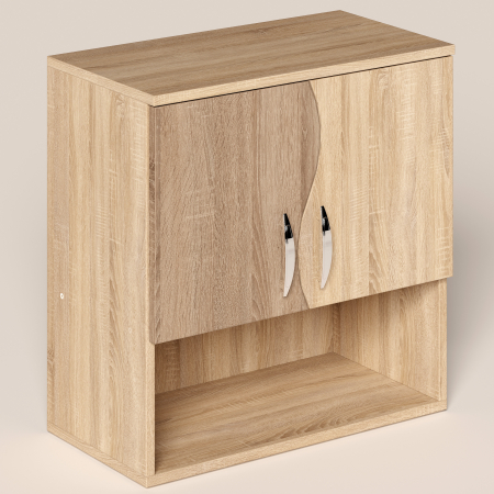 Mobila bucatarie - Corp superior PAULA , 60x30x60cm, sonoma / trufe