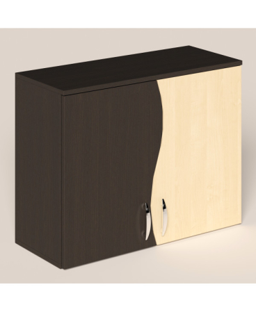 Mobila living - Corp superior PAULA , 80x30x60cm, wenge / mesteacan