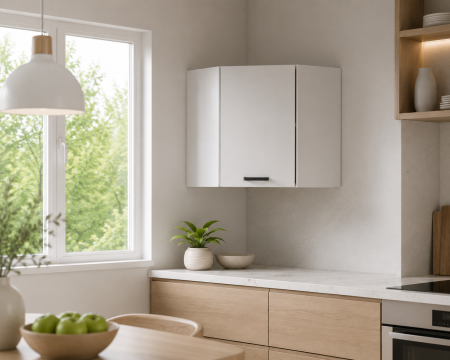 Mobila bucatarie - Corp superior vio col Alb  57x57x60 cm