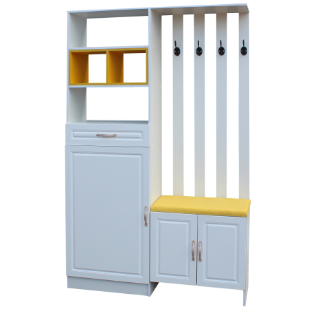 Cuiere - Cuier Elite Alb Galben 120x30x200 cm