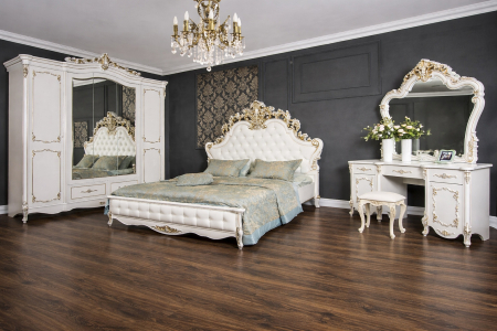 Dormitor complet - Dormitor Florentia - 5D Alb